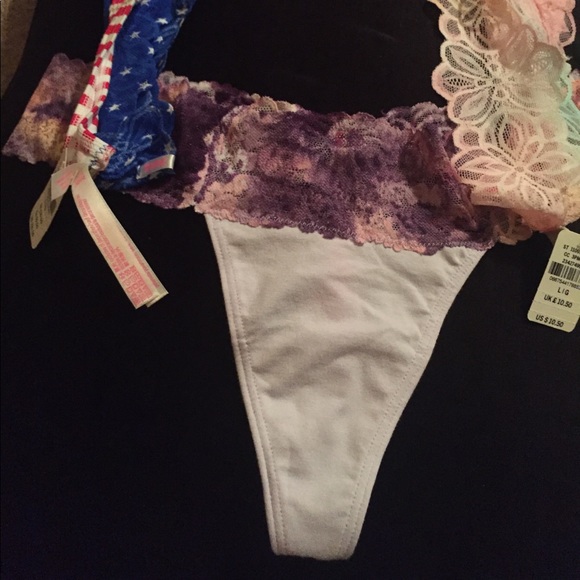 Pink VS Lace Thong Bundle - Picture 4 of 4