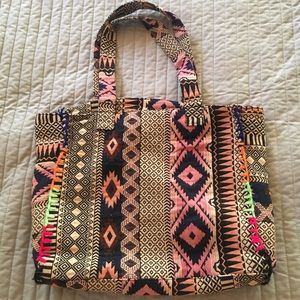 Francesca's tribal tote
