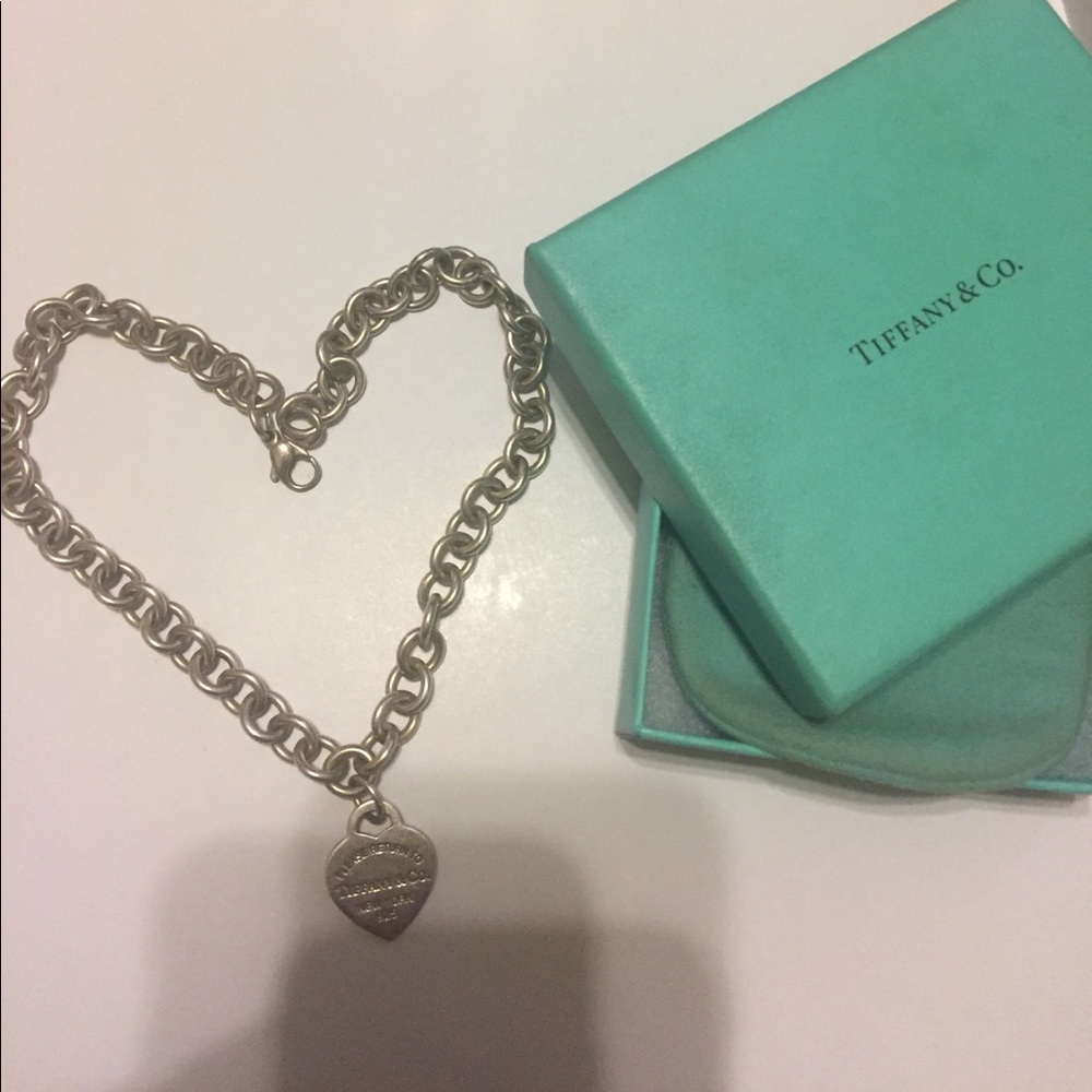 Return to Tiffany Heart Charm Necklace