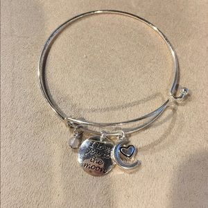 Avon "I love you to the moon and back" bracelet