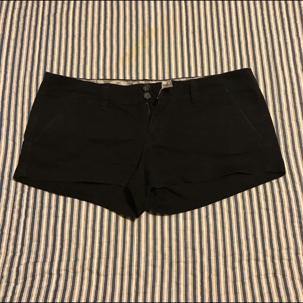 Black American Eagle shortie shorts