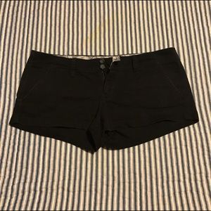 Black American Eagle shortie shorts