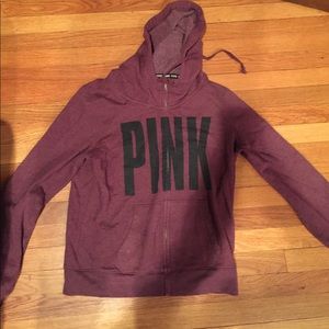 VS pink sweatshirt