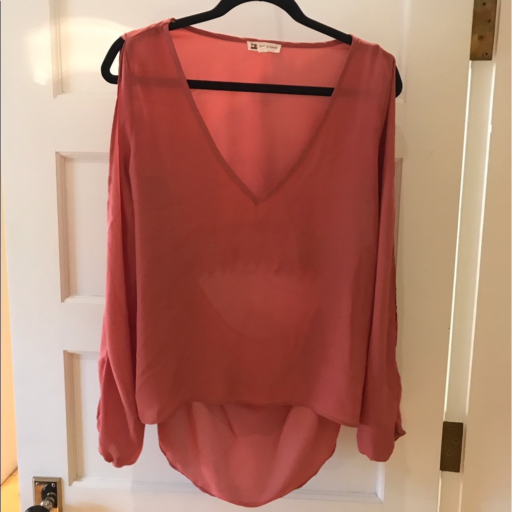Cotton Candy Long Sleeve Blouse