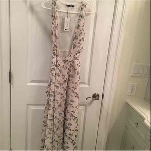 boohoo maxi wrap dress