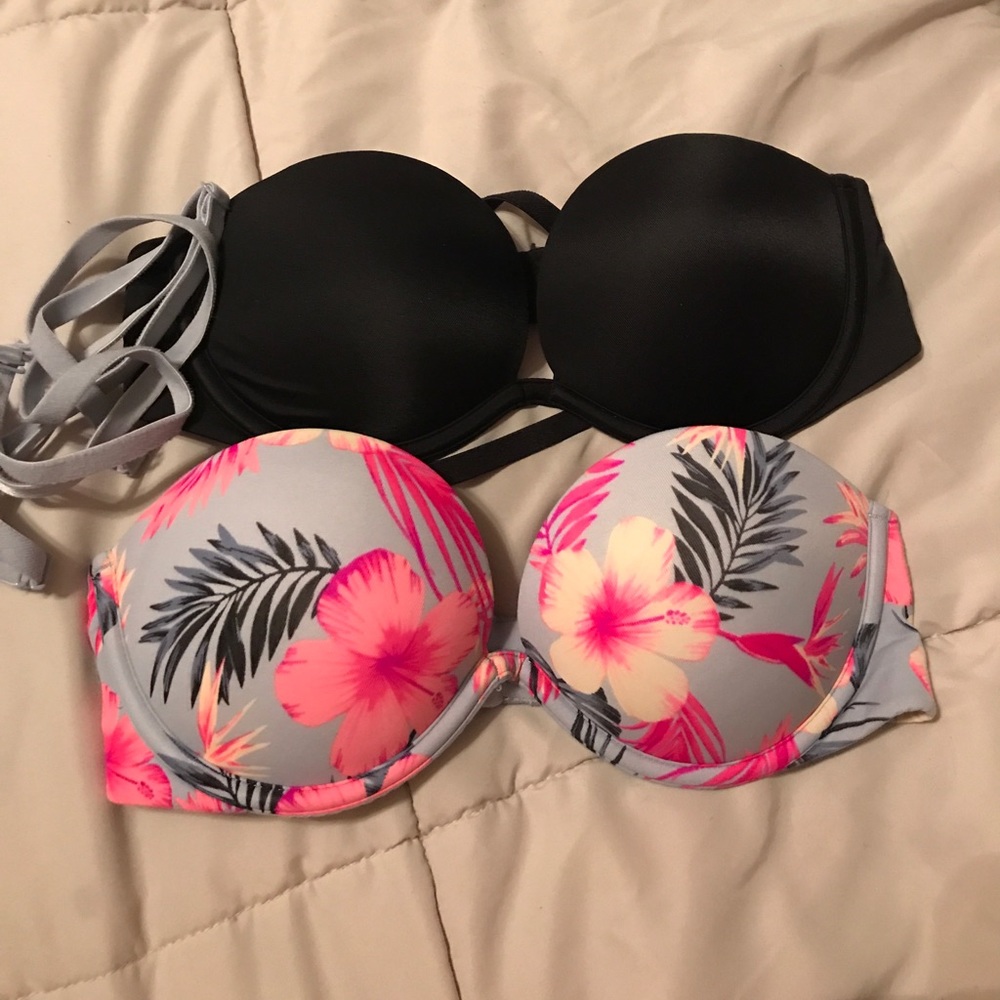 PINK push up multi way bras