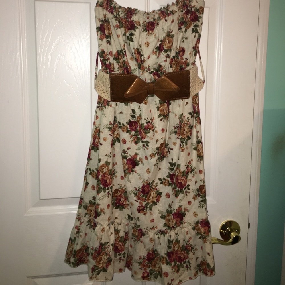 Strapless Summer Dress