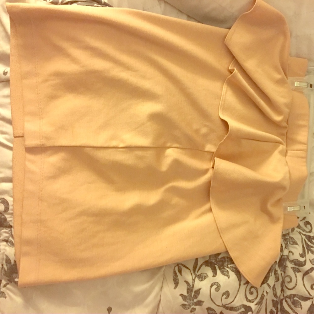 Peplum skirt