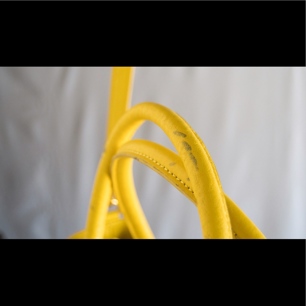 Yellow Jessica Simpson "Madison" Satchel JS5521 - Picture 5 of 5