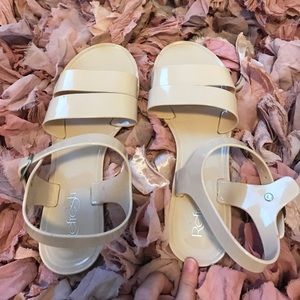 Tan Jelly Sandals