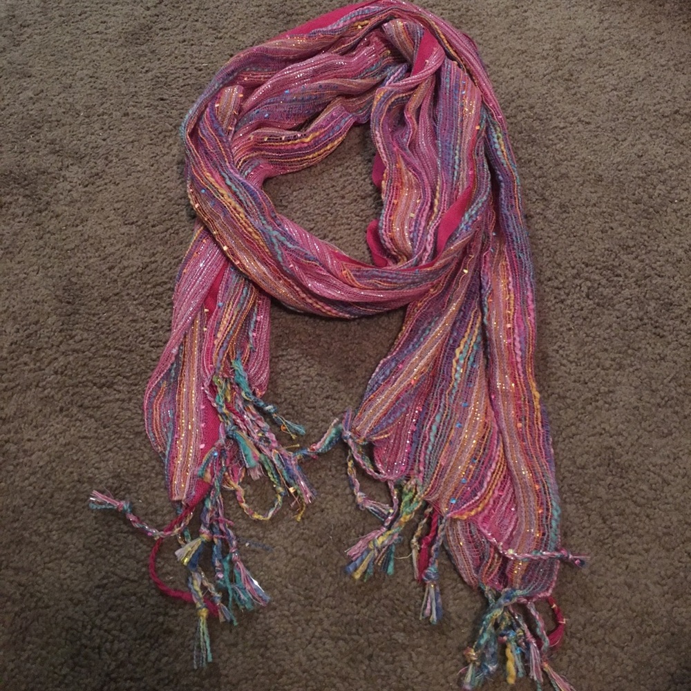 Multi colored scarf