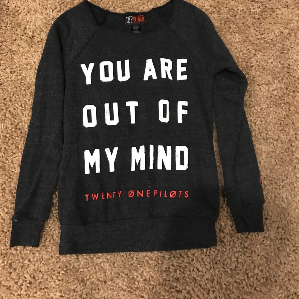 Brand new Twenty One Pilots crew neck