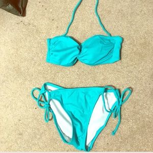 NEVER WORN BLUE Bikini Set
