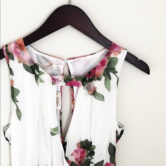 Pants - Floral Romper