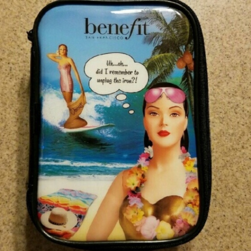 Benefit makeup bag