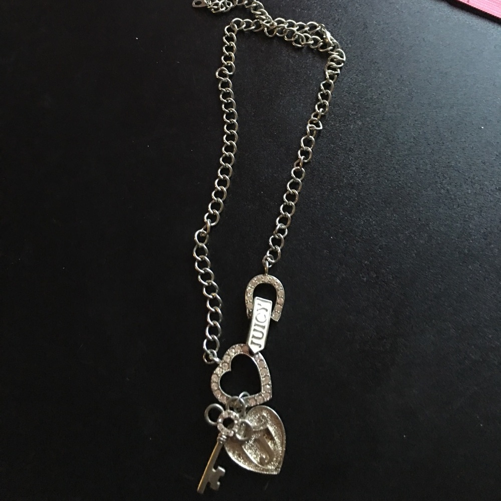 Juicy couture layered necklace