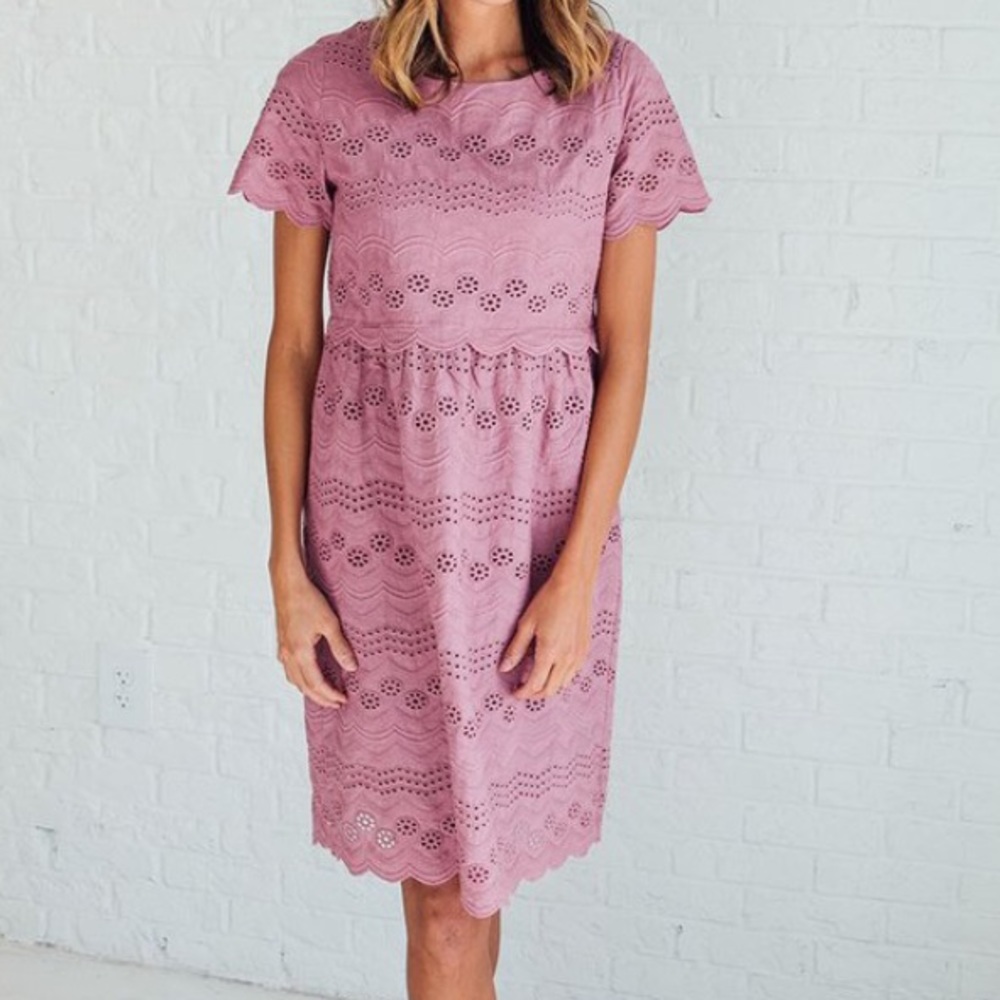 "You and Me Dress in Marsala"