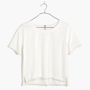 madewell fringe crop top