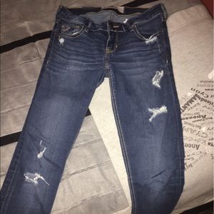 Pair of Hollister jeans