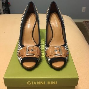Gianni Bini Nautical heels