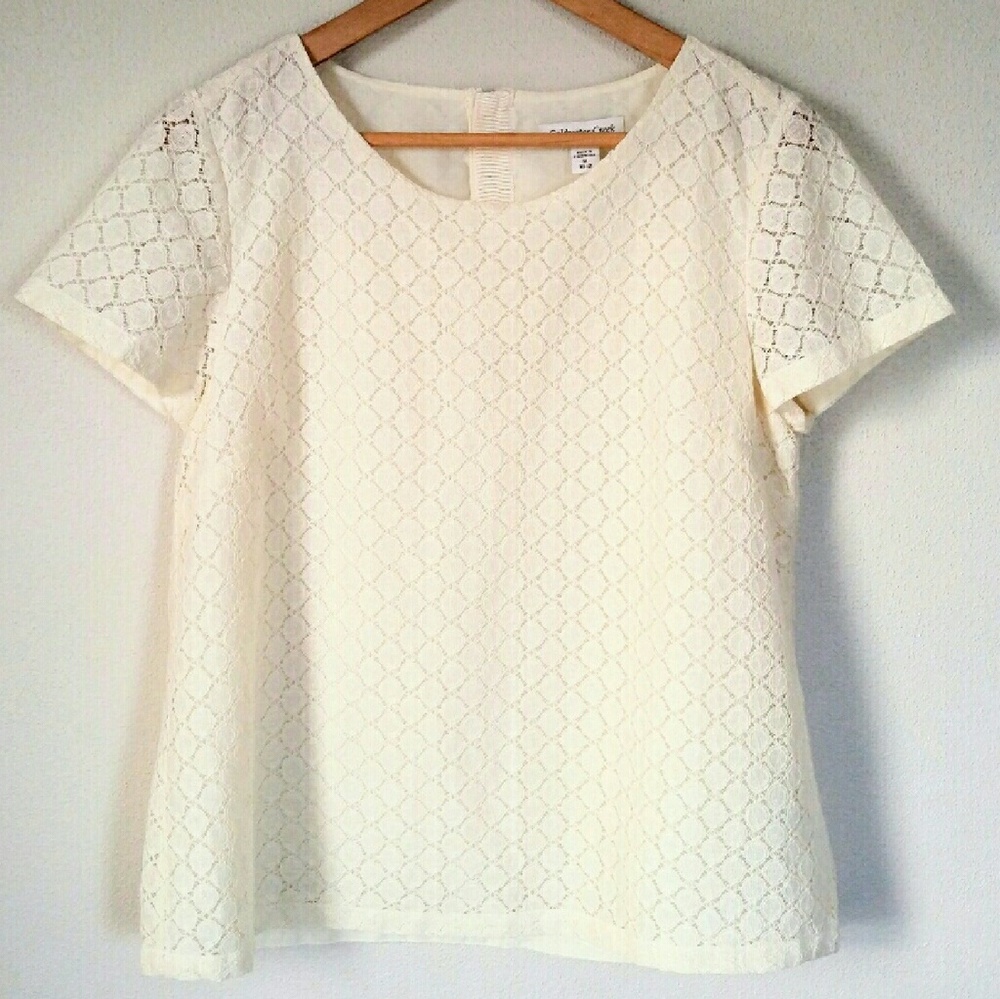 Perfect for fall. cream color blouse
