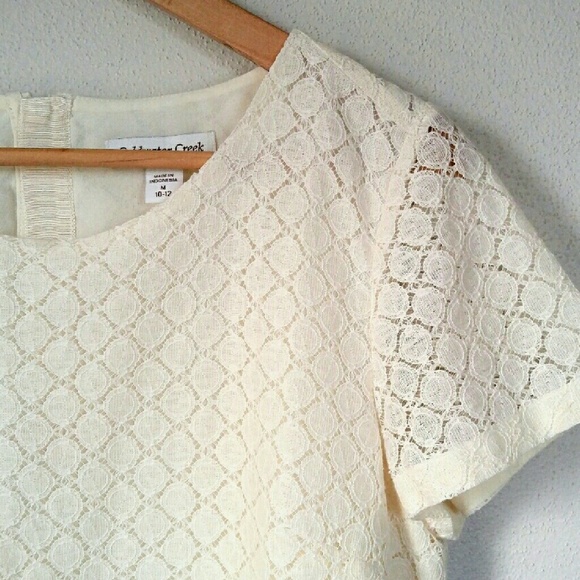 Perfect for fall. cream color blouse - Picture 3 of 3