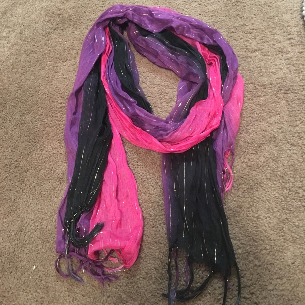 Multi colored scarf