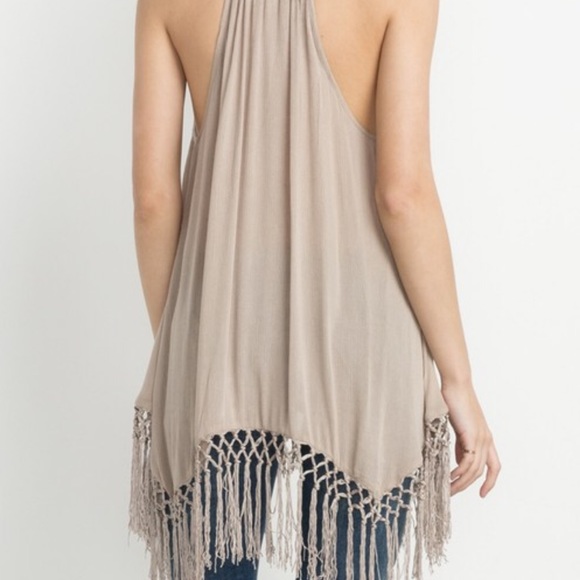 Callie Crochet Trim Tunic☃️ sale - Picture 5 of 8