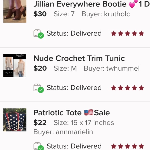 Callie Crochet Trim Tunic☃️ sale - Picture 8 of 8