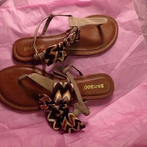 Bamboo sandals