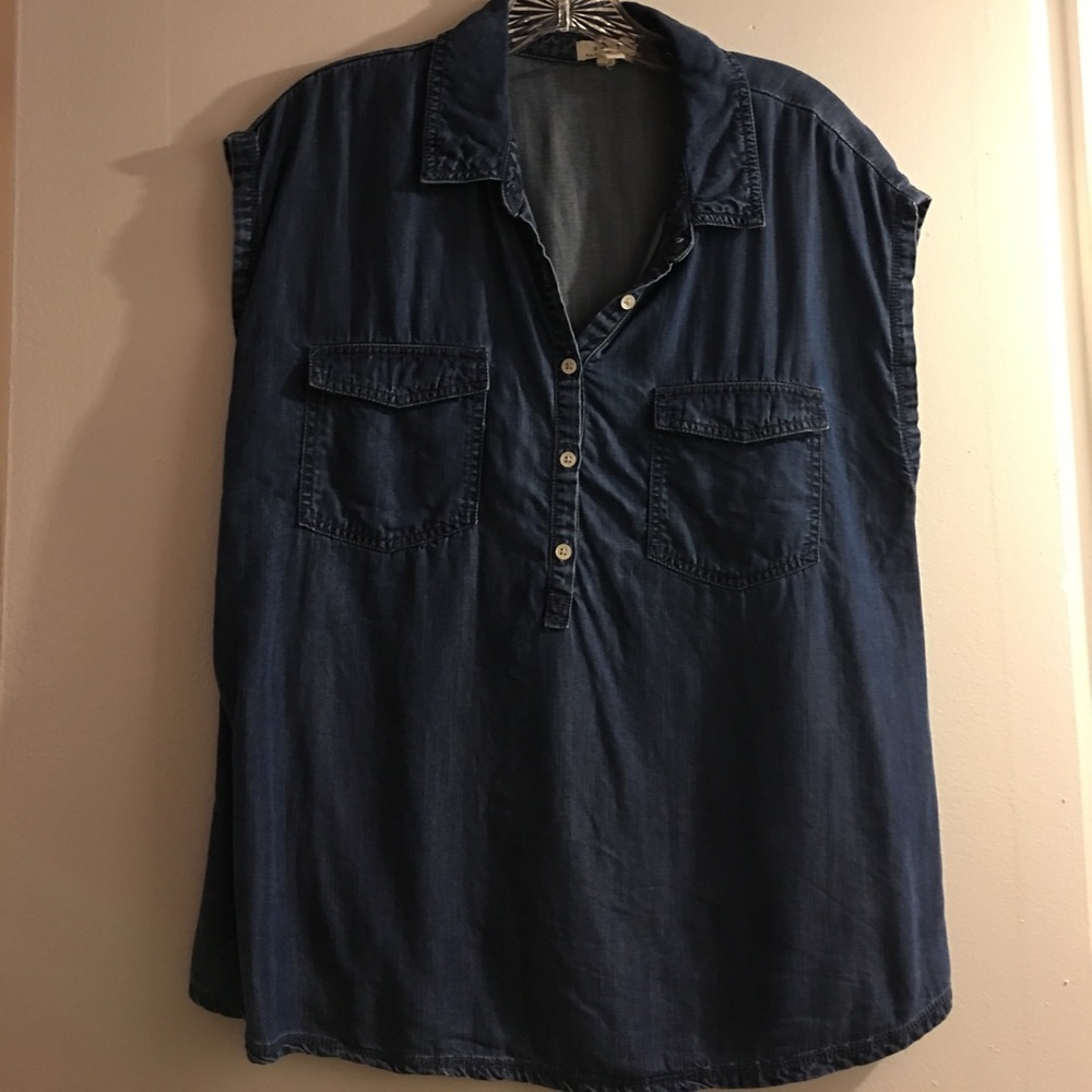 Denim tank