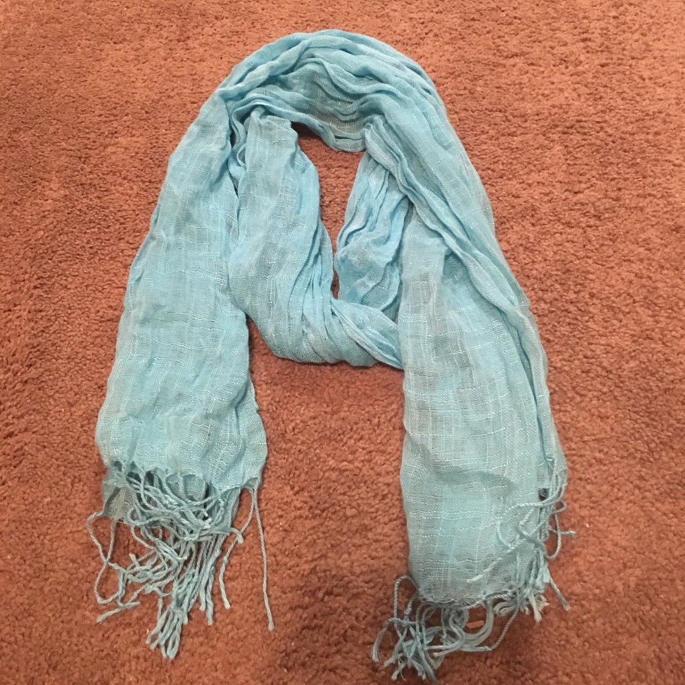 Light Blue Scarf