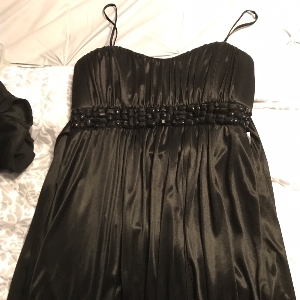 Black bubble dress