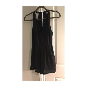 Black Express Romper