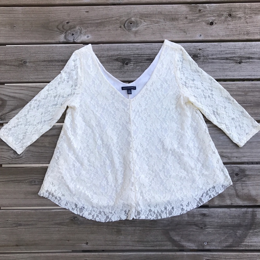American Eagle Lace Top