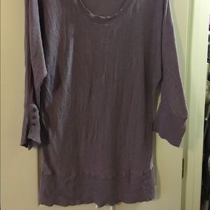 Purple light sweater