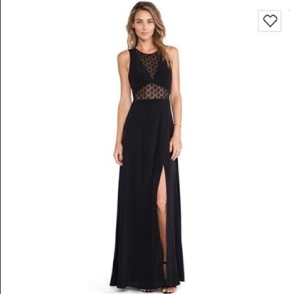 Black formal gown