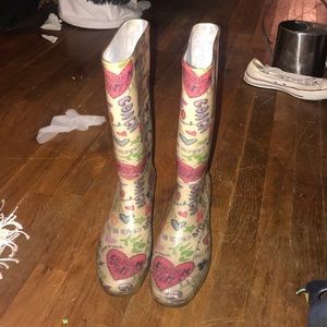 Coach rain boots