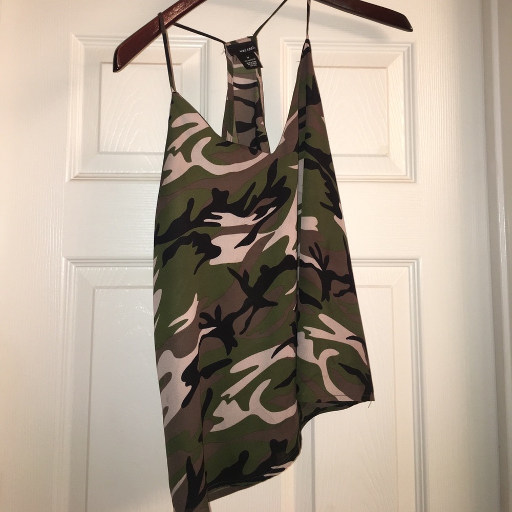 Wet seal Army top