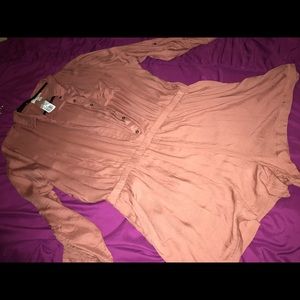 Forever 21 Rose pink romper