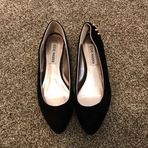 Steve Madden Pointed Flats w/ Spikes