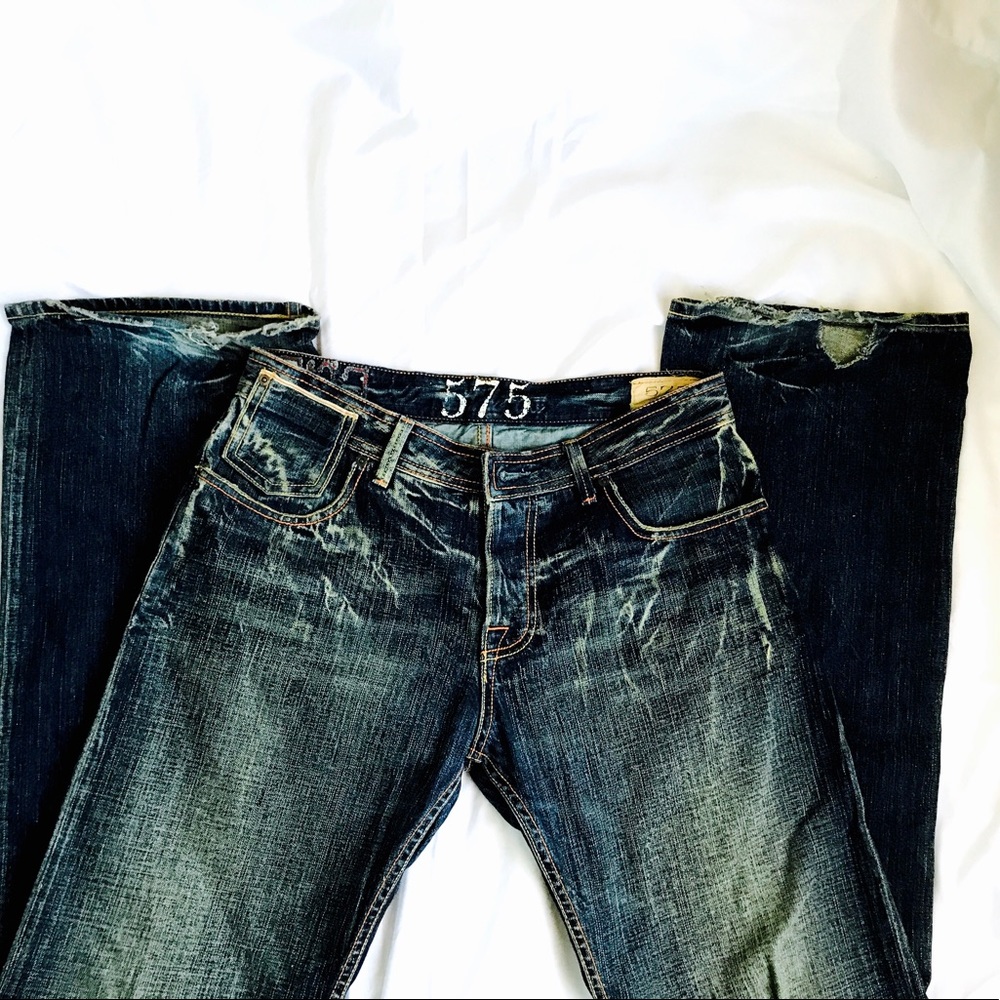 575 Denim Faded Jeans Sz 32