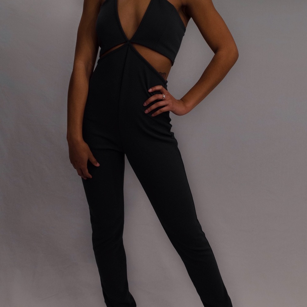 Purple jumpsuit