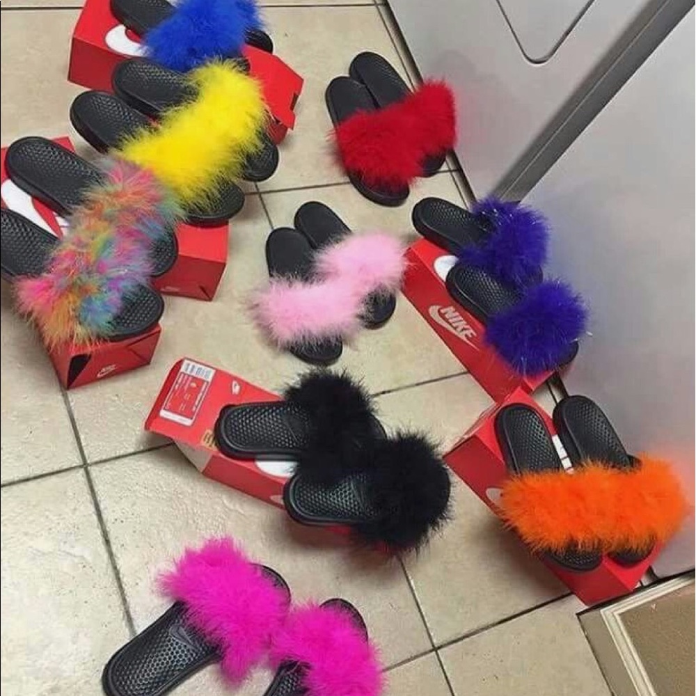 Custom Nike slides