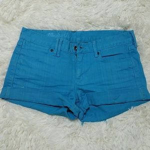 Madewell distressed cut off jean shorts