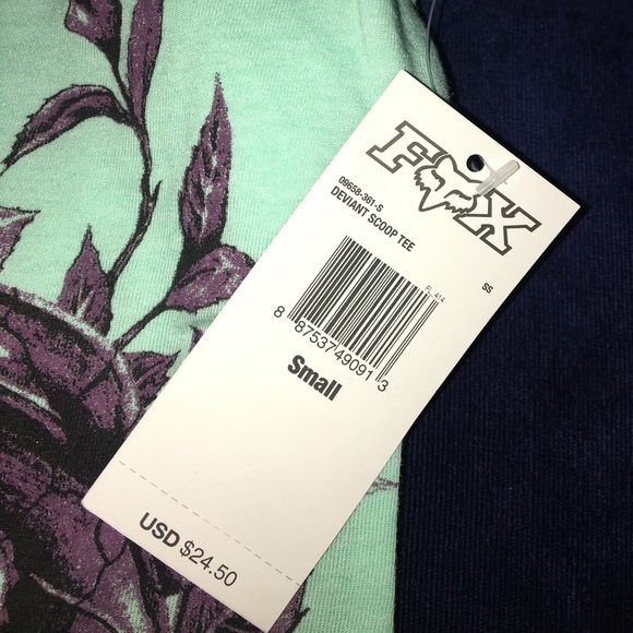 🆕 Fox Racing Womens Deviant Scoop Neck T-Shirt - Picture 5 of 5