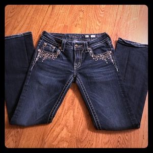 Dark Wash Boot Cut Miss Me Jeans