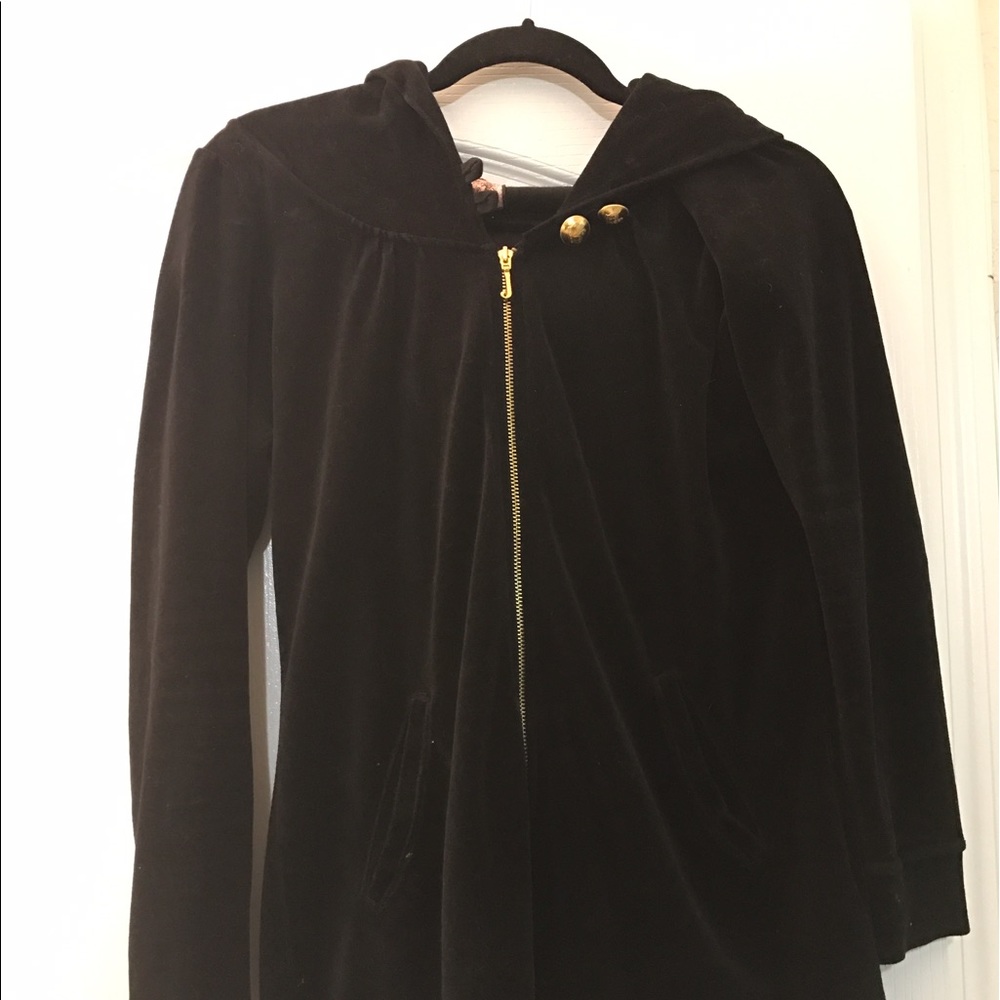 ❗️⚠️BLACK JUICY COUTURE VELOUR JACKET❗️⚠️