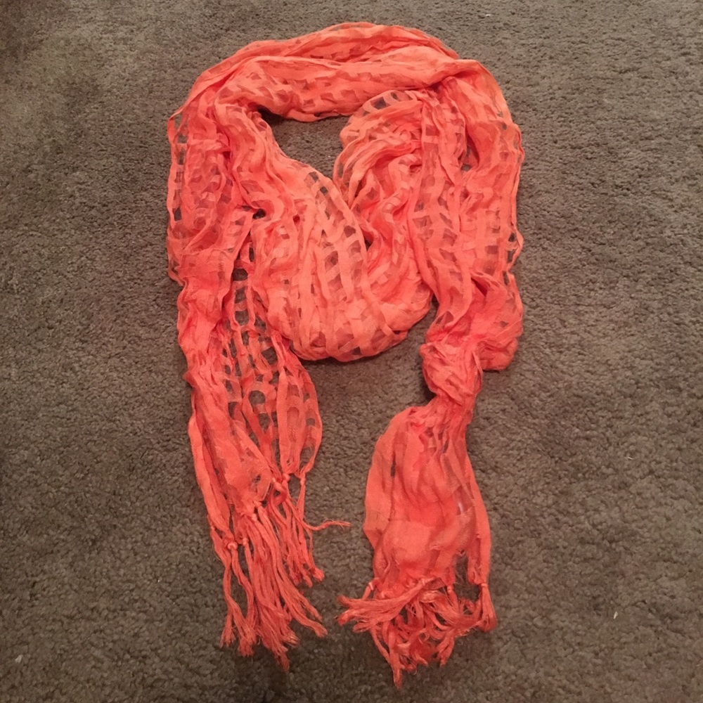 Orange Scarf