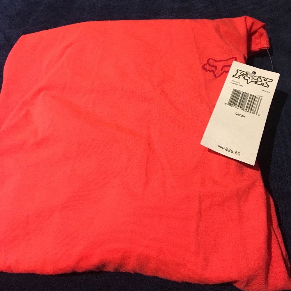 🆕Fox Racing Girls Carrier Tank Shirt, Wild Cherry - Picture 5 of 5